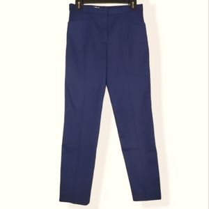 Jil Sander Italian Virgin Wool Blend Navy Pant 34